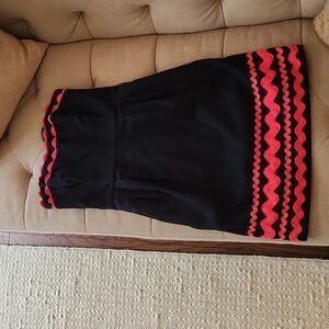 Vineyard Vines Navy Blue Dress with Rickrack